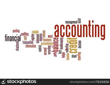 Accounting word cloud&#x9;&#xA;