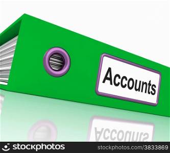 Accounts File Shows Accounting Profit And Expenses. Accounts File Showing Accounting Profit And Expenses