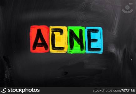 Acne Concept