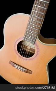 Acoustic steel string guitar