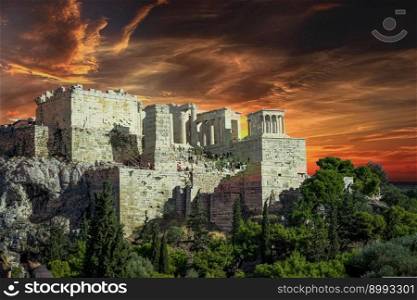acropolis athens greece parthenon
