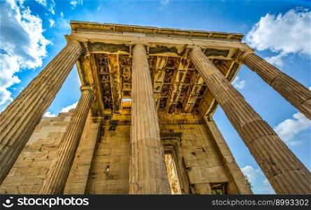 acropolis parthenon ancient columns