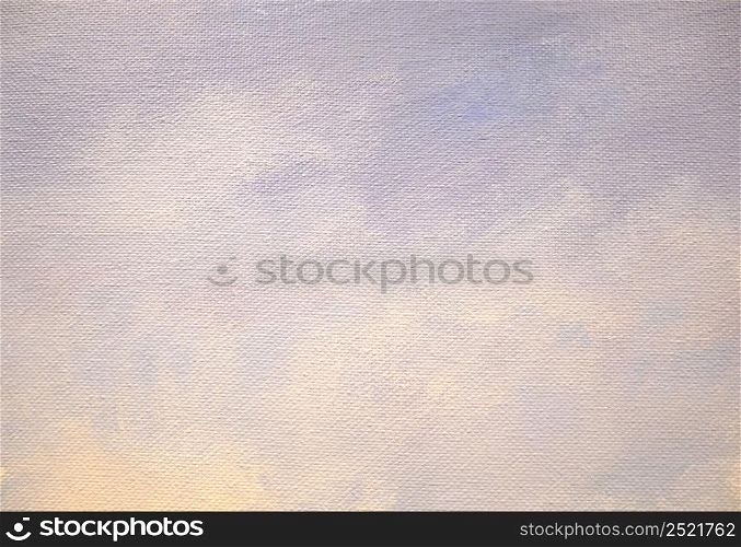 Acrylic painting blue and white color on canvas background. Artwork for creative design.