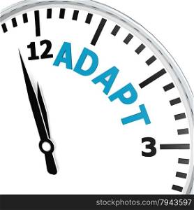 Adapt clock image with hi-res rendered artwork that could be used for any graphic design.. Adapt clock