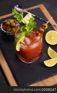 Add some spice to your life with Michelada the Mexican Bloody Mary. The perfect balance of tomato, lime, hot sauce and ice cold beer. A tradition not to be missed.