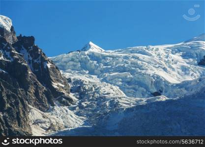 Adishi Glacier in Georgia