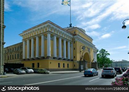 Admiralty Building.Saint-Petersburg, Russia.June 4, 2015