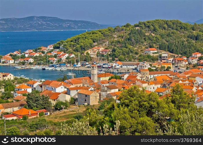 Adriatic coast - Veli Iz island, Dalmatia, Croatia