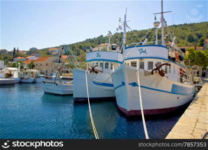 Adriatic fishermen village of Kali, Island of Ugljan, Dalmatia, Croatia