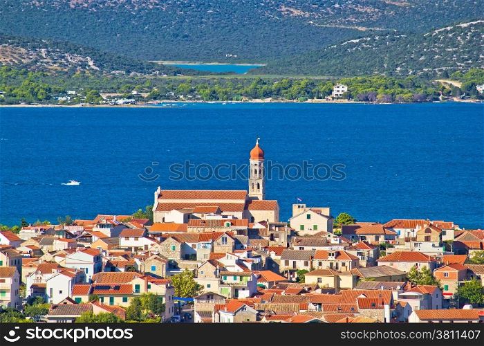 Adriatic town of Betina view, Island of Murter, Croatia