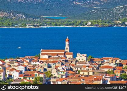 Adriatic town of Betina view, Island of Murter, Croatia