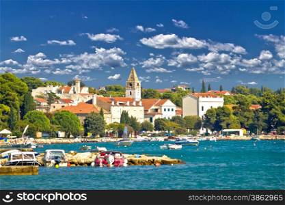 Adriatic village of Saint Filip and Jacob coast view, Dalmatia, Croatia