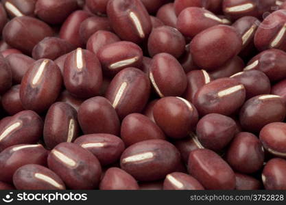 Aduki or azuki beans full frame