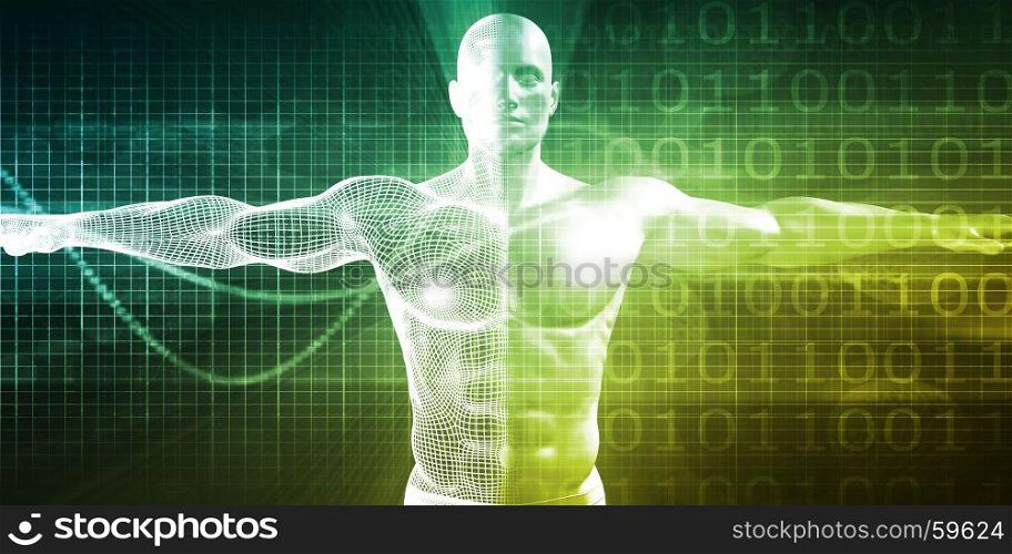 Advanced Medical Science with Human Body Mesh Transforming. Advanced Medical Science
