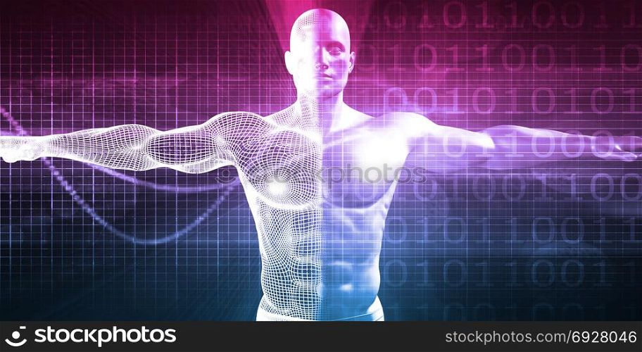 Advanced Medical Science with Human Body Mesh Transforming. Advanced Medical Science