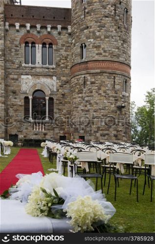 Adventist wedding in the castle of Tercesi