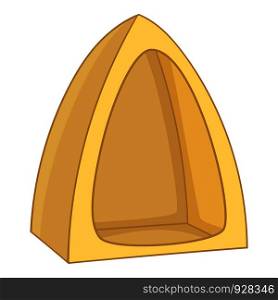Adventure tent icon. Cartoon illustration of adventure tent vector icon for web. Adventure tent icon, cartoon style