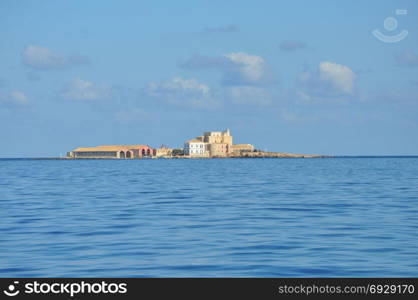 Aegadian Islands beach in Trapani. Beach at the Eagadian Islands in Trapani, Italy