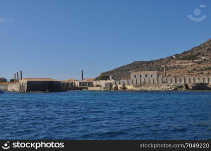 Aegadian Islands beach in Trapani. Beach at the Eagadian Islands in Trapani, Italy