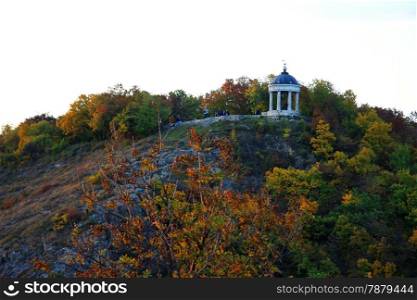 Aeolus Harp In Autumntime. Pyatigorsk Landmarks And Monuments