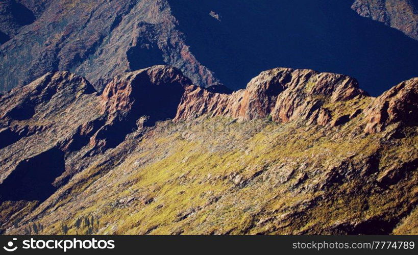 aerial Rocky Mountains Landscape panorama