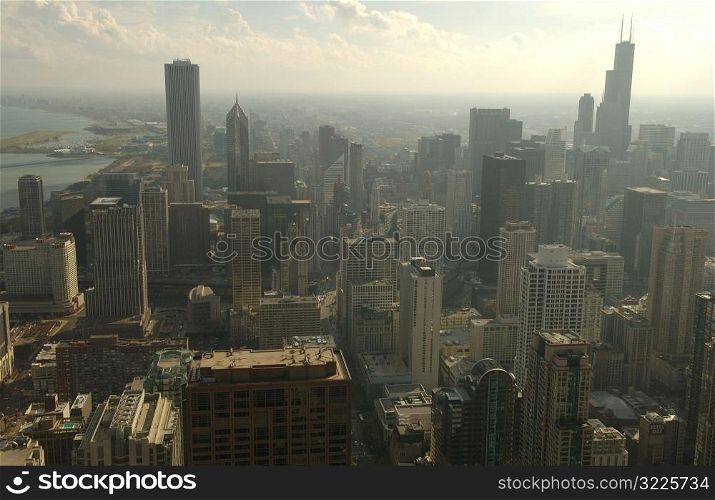 Aerial View of Chicago