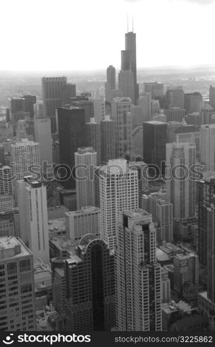 Aerial View of Chicago