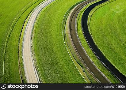 Aerial View of Cropland