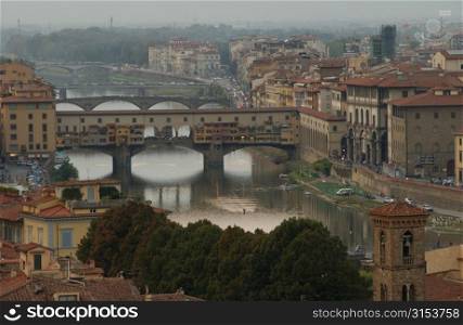 Aerial View of Florence Italy