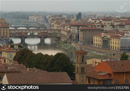 Aerial View of Florence Italy