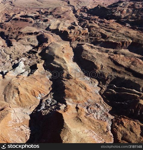 Aerial view of Grand Canyon National Park in Arizona, USA.