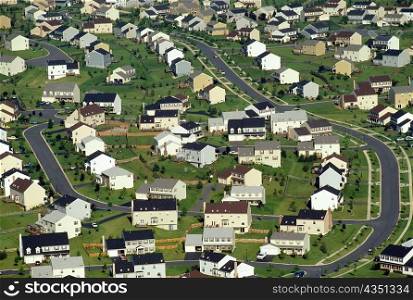 Aerial view of Housing in Maryland