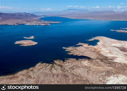 Aerial View of Lake Mead