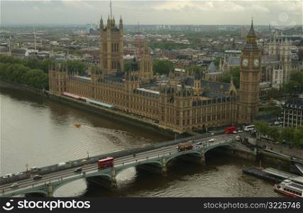 AERIAL VIEW OF LONDON