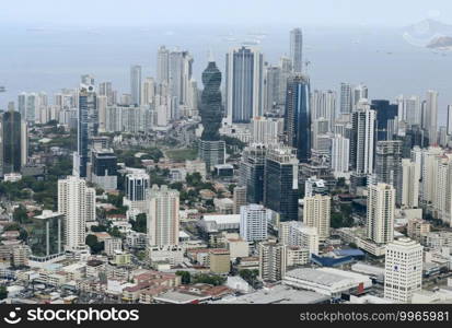 Aerial View Of Panama City, Panama