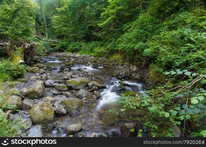 Afon Aber, stream in North Wales.
