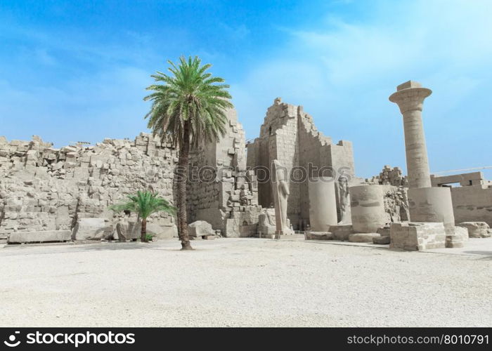 Africa, Egypt, Luxor, Karnak temple