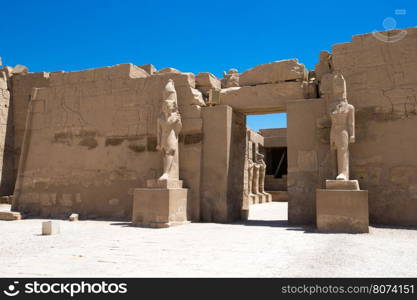 Africa, Egypt, Luxor, Karnak temple