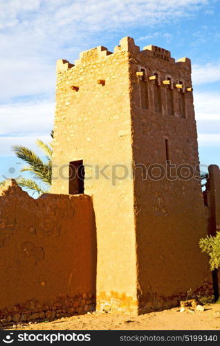 africa in morocco the old contruction and the historical village