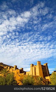 africa in morocco the old contruction and the historical village