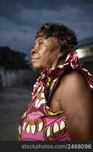 african senior woman portrait 5