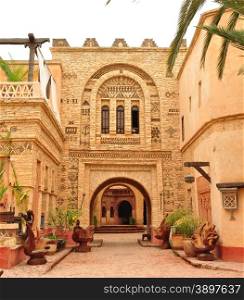 agadir city morocco medina landmark arab archway