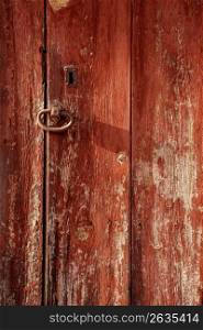 Aged old wood texture of ancient wooden doors