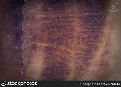 Aged paper texture with stains texture background.