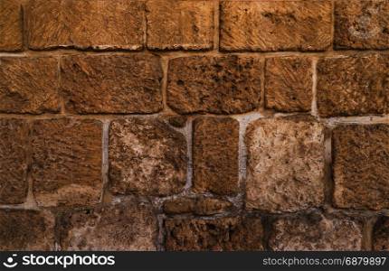 Aged Stone wall texture or background. Large resolution