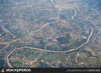 Agriculture fields north of the city of Bangkok in Thailand in Southeastasia. Thailand, Bangkok, November, 2018. THAILAND BANGKOK AGRICULTURE FIELDS
