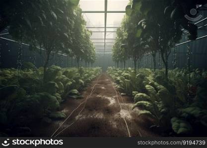 Agriculture growing plants. Economy energy. Generate Ai. Agriculture growing plants. Generate Ai