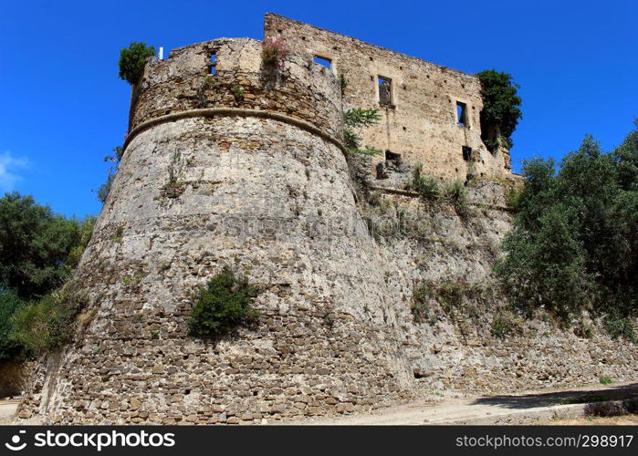 Agropoli, pearl of Cilento, view of the Medieval Castle