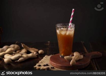 Agua de Tamarindo, is one of the traditional "Aguas Frescas" in Mexico. Infused drink made with tamarind to which beneficial health properties are attributed.