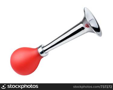 Air bicycle horn isolated on a white background